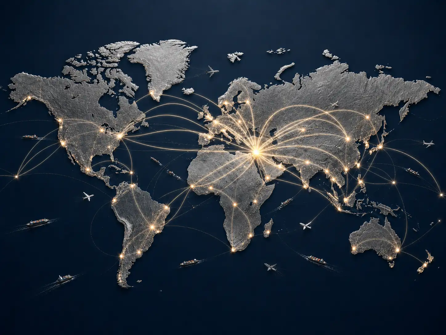 Global Reach We connect Asia sourcing with Europe clients